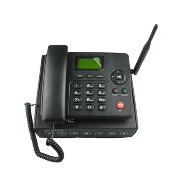 4G 3G FDD WCDMA GSM1 Sim-kort med faste trådløse telefoner, Trådløse telefon FWP Lansline Ringe antal SMS Call in/out Telemarketing Alarm