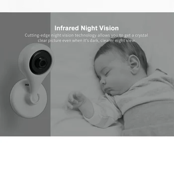 Sricam SH032 Trådløst IP-Kamera Mini 2,0 MP Indendørs Sikkerhed WIFI Kamera Med To-Vejs Tale Infrarød Night Vision Baby Monitor