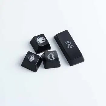 [tasterne]4 nøgler Overwatch tema gamer keysets baggrundslys OW tasterne ABS ætset Keycap shine-gennem for Mekanisk Tastatur ANS