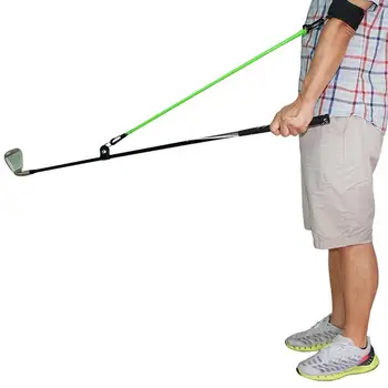 Golf Swing Udgivelse Træner Styrke Elastisk Uddannelse Reb Hjælpeværktøj