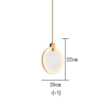 Førte glaskugle led krystal nordiske lampe glans suspension hanglamp hjem belysning lys stue spisestue stue rooom