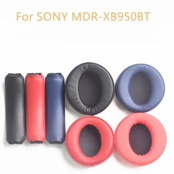 1 par Egnet til Sony/Sony MDR-XB950BT stel øretelefonerne XB950B1 svamp earmuff øre bomuld hylster 22417