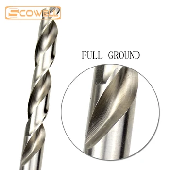 30% Off SCOWELL Drill Bit Sat til Metal Stål 1.0~13mm 25pcs Model DIY Leverer High Speed Stål Split Tip Jobber Twist Bor