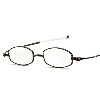Zilead 360 Drejbar Metal Anit Blå Lys Læsning Briller Mænd Virksomheder UV Presbyopic Langsynethed Briller Med Case+1,0 til+4.0
