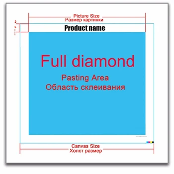 5D DIY Diamant Maleri 