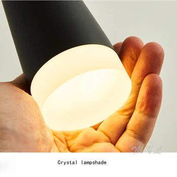 Nordisk glas kugle, lys spisestue, badeværelse armatur luzes de teto lampes suspendues ventilador de techo