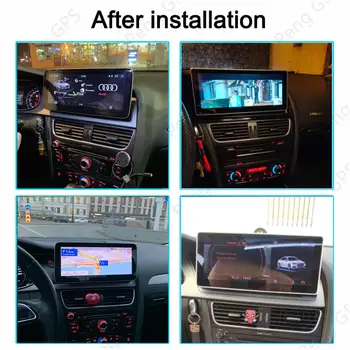 10,2 tommer Android 9-skærm til Audi A4/Audi A5 2009-bil GPS Navigation styreenhed dash Multimedie-afspiller Radio båndoptager