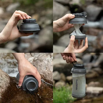Naturehike Foldbare Vand Cup 750ml Ultralet TPU vandflasker Til Udendørs Camping Vandreture, Bjergigning, Trail Running Rejse
