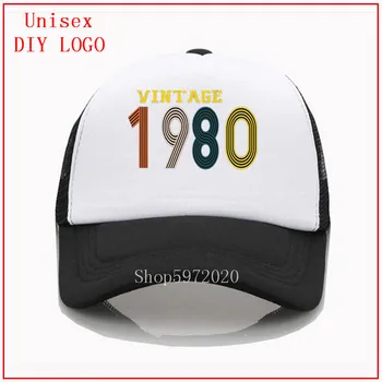 1980 vintage år hatte til mænd snapback solhatte til kvinder bucket hat baseball mode cap herre bassball caps bedst sælgende 2020