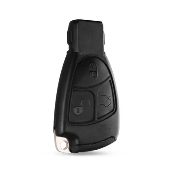 KEYYOU 5X 2-Knap Fjernbetjening Bil Key Fob Sag Til Mercedes Benz C E ML Klasse Sprinter Udskiftning Shell+ batteriholder