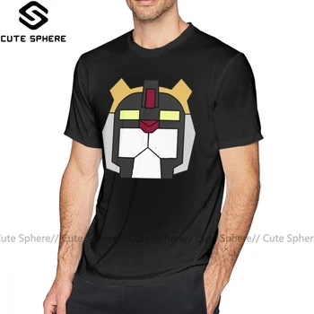 Voltron T-Shirt Voltron Black Lion T-Shirt i Bomuld Mand Tee Shirt Korte Ærmer Mode Grafisk Sjove 4xl Tshirt