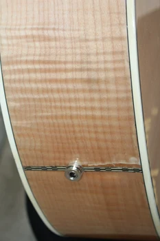 Kina guitar factory custom nye naturlige farve j 200 Akustisk El-guitar med tilfældet med EQ Afhentning 8pai