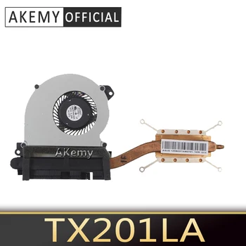 Akemy TX201LA CPU Køling System Fan Heatsink For ASUS TX201 TX201L TX201LA Bærbar CPU Køler Radiatoren