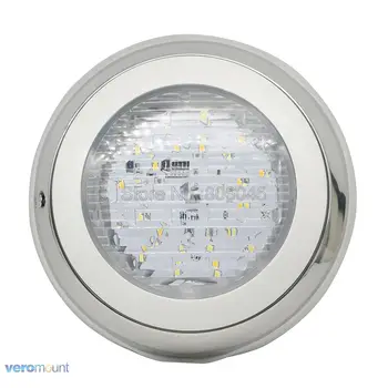 Milight SYS-RW1 DC24V 12W RGB+CCT Undervands LED Lys Swimmingpool Lampe IP68 2,4 G Fjernbetjening / DMX512 / WiFi APP Alexa Kontrol 23671