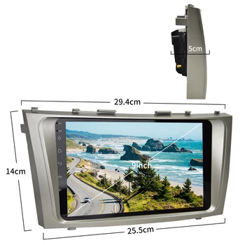 Camecho 2Din Android Bil GPS Navigation Muiltmedia Video Player 9