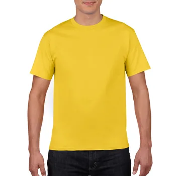 Bomuld kortærmet T-shirt i stedet engros bomuld reklame høj kvalitet kortærmet skjorte