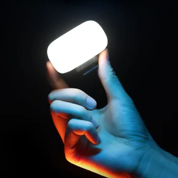Ulanzi VL15 Mini RGB LED Video Lys Gopro Lys Mod Smartphone På SLR Kamera Video Lys Youtube Live Vlog Belysning