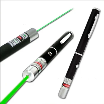 Grøn Farve Laser Pen 5mW Stråle Lys, Laser Lys Jagt lasersigte Enhed Spille Cat Kontor Undervisning Udendørs Værktøjer EDC Gear 23930