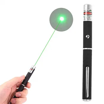 Grøn Farve Laser Pen 5mW Stråle Lys, Laser Lys Jagt lasersigte Enhed Spille Cat Kontor Undervisning Udendørs Værktøjer EDC Gear