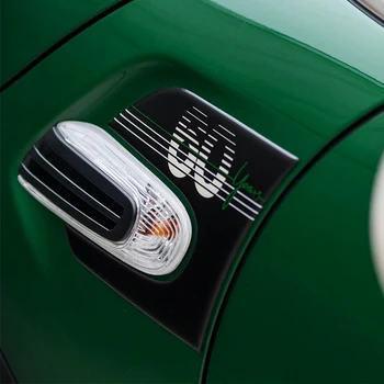 Bil 60 Års Jubilæum Epoxy Klistermærker Outlet Håndtere Gear Indvendige Mærkat For Mini Cooper S JCW F55 F56 Hatchback Tilbehør