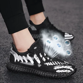 Kokos sko Sommeren 2020 Ny åndbar Casual sneakers til mænd sko leopard sneakers kvinder