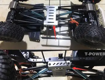 Armor plate chassis DEMON protection for CROSS RC SG4/SR4 hard/soft body truck 1/10 Crawler Truck 4x4 SG4A SG4B SG4C