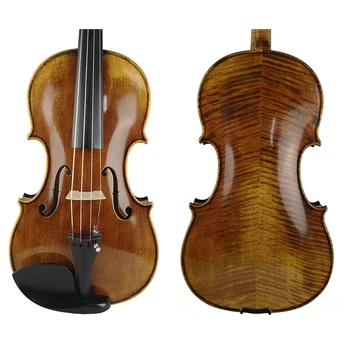 Kopi Stradivarius 1715 Håndlavet Olie, Lak Viola + kulfiber Bue Skum Tilfælde violon SK512