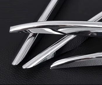 ABS Chrome Tågeforlygte Dække Trim Påmontering af AMG-4stk For Mercedes-Benz E-Klasse W213 E200 E300 E43 2016 2017 2018 2019 2020 25094