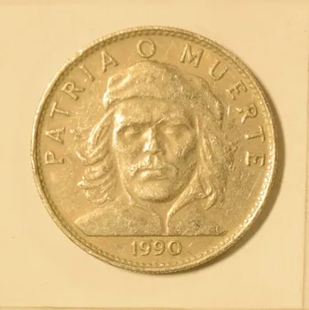 Mo346-90 Cuba 1990G. KM #346 Ernesto Che Guevara 3 peso (peso) regular release of VF on photo sample!