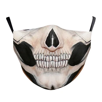 Mode Halloween, Karneval Sjove Voksen, Knægt, Joker Klovn Ansigt Print Masker Børn Vaskbar Genanvendelige Stof Masker Udendørs Ansigtsmasker