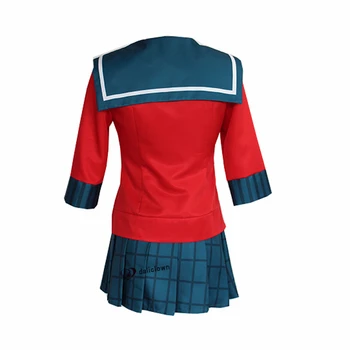 Danganronpa V3 Drab Harmoni Harukawa Maki Skole Uniform Cosplay Kostume 25274