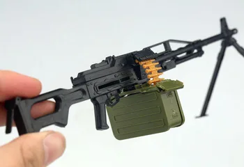 1:6 PKP maskingevær 4D Plast Samle Pistol Model For 12