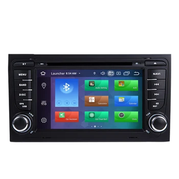 4GB 2 Din Bil Radio GPS-Android 10 Bil DVD-Afspiller til Audi A4 B8 S4 B6 B7 RS4 8E 8H B9Seat Exeo 2002-2008 Navigation Mms