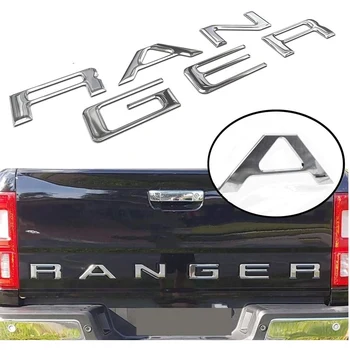 Bagklappen Indsætte Bogstaver for Ford Ranger 2019 2020, 3D Rejst & Decals Breve, Bagklap Emblemer 25827