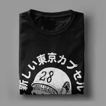Kapslerne T-Shirts til Mænd Akira Kaneda Tetsuo Japan Manga Awesome Ren Bomuld t-Shirts Runde Krave T-Shirt med Print Tøj