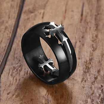 Modyle 2020 Nye Mode på Tværs af Ringene,Mode Smykker Engagement Bryllup Gave Ringe Evighed 316L Rustfrit Stål Ring Endelig Salg