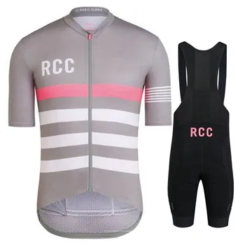 2020 sommeren RCC trøje Åndbar quick-tørring jersey bib shorts 19D gel pude cycling team cykling tøj mænd