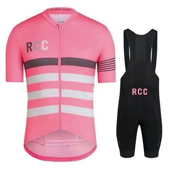 2020 sommeren RCC trøje Åndbar quick-tørring jersey bib shorts 19D gel pude cycling team cykling tøj mænd