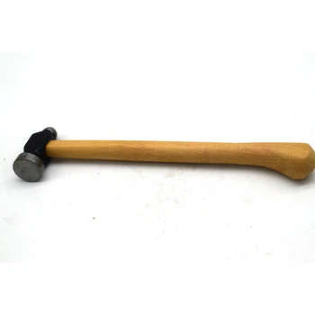 Smykker Jagter Hammer Træ-Håndtag Kugle-pen & Fladt Ansigt 25mm Hamre Guldsmed Sølvsmed Værktøj