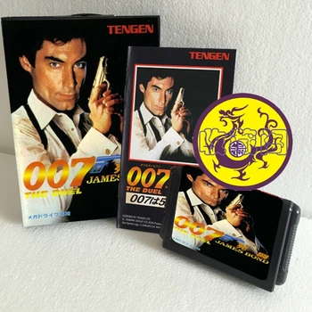 007 James Bond Duel Med Æske Og Manual 16bit MD Game Card Til Sega Mega Drive Til Genesis