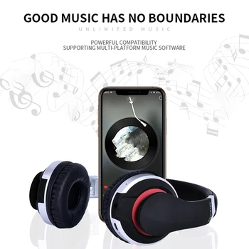 MH7 Over Ear Trådløse Hovedtelefoner støjreducerende Bluetooth-5.0 Folde Sammenfoldelig Hovedtelefon Stereo Gaming Headset