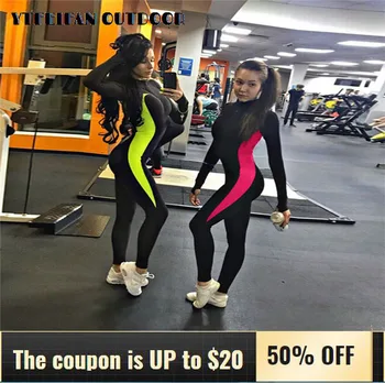 Sportstøj til Kvinder Fitnesscenter Hot-at sælge Mode Farve Matchende Yoga Fitness Buksedragt Behagelige Leggings Sæt Træning Tøj