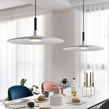 Nordisk Stil Vedhæng Lys Moderne Led Pendel Lamper Stue Spisestue Køkken Hængende lampe Art Home Decor lamper