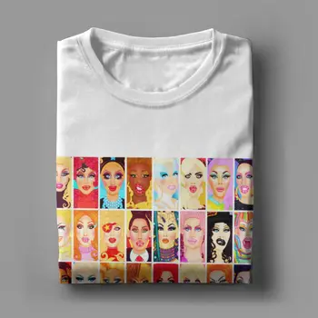Drag Queen Royalty T-Shirt til Mænd Bomuld Kreative T-Shirts RuPaul ' s Træk Race Rupaul RPDR Tee Shirt Kort Ærme Tøj Voksen
