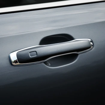 For Volvo XC60 XC90 S90 2018 2019 ABS Chrome Bil Ud dørhåndtag sticker dækker trim bil styling Tilbehør 4stk