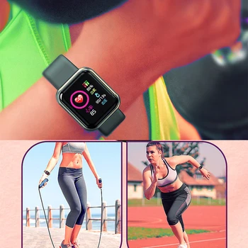 Smart Ur Bluetooth-Vandtæt SmartWatch pulsmåler Smart Ur Mænd Fitness Armbånd Tracker Band til Android i0S