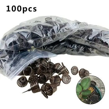 100 Stk/pakke Gødning Kurv til Flower Pot Osmocote Bonsai Orkidé Planter X7XD