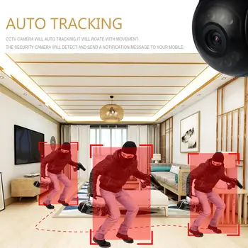 SNOSECURE 3MP PTZ Wifi IP-Kamera CCTV Sikkerhed Auto Tracking To-vejs audio Kamera ONVIF AI Menneskelige Opdagelse Udendørs Trådløse Cam