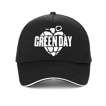 Nye sommer Berømte band Green Day cap mænd, bomuld Baseball Caps Mænd kvinder i Rock, Hip Hop Snapback justerbar hat knogle 2735
