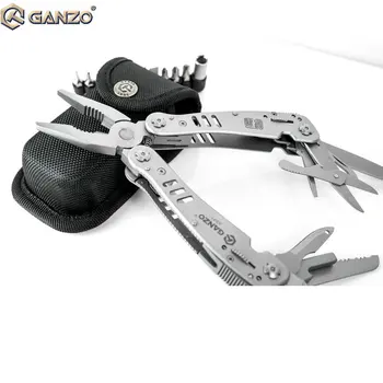 Ganzo G301 Multi Tænger Cutter Tool Kit w/ Lås Udendørs EDC Rustfrit Multi Funktionelle Folde Kniv Værktøjer Tænger 27599